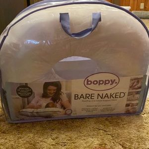 Boppy bare naked with pillow cover. Both brand new never opened.